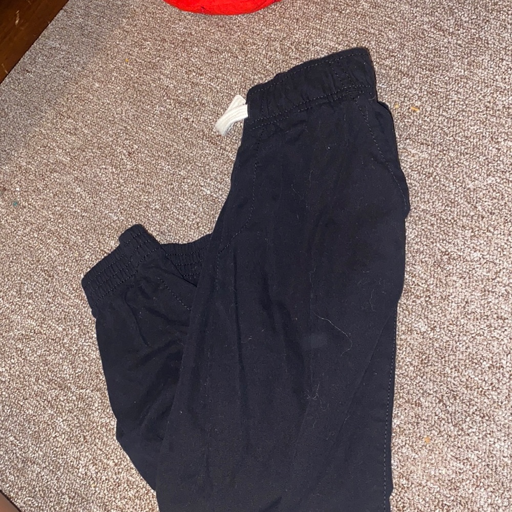 Black joggers for boys